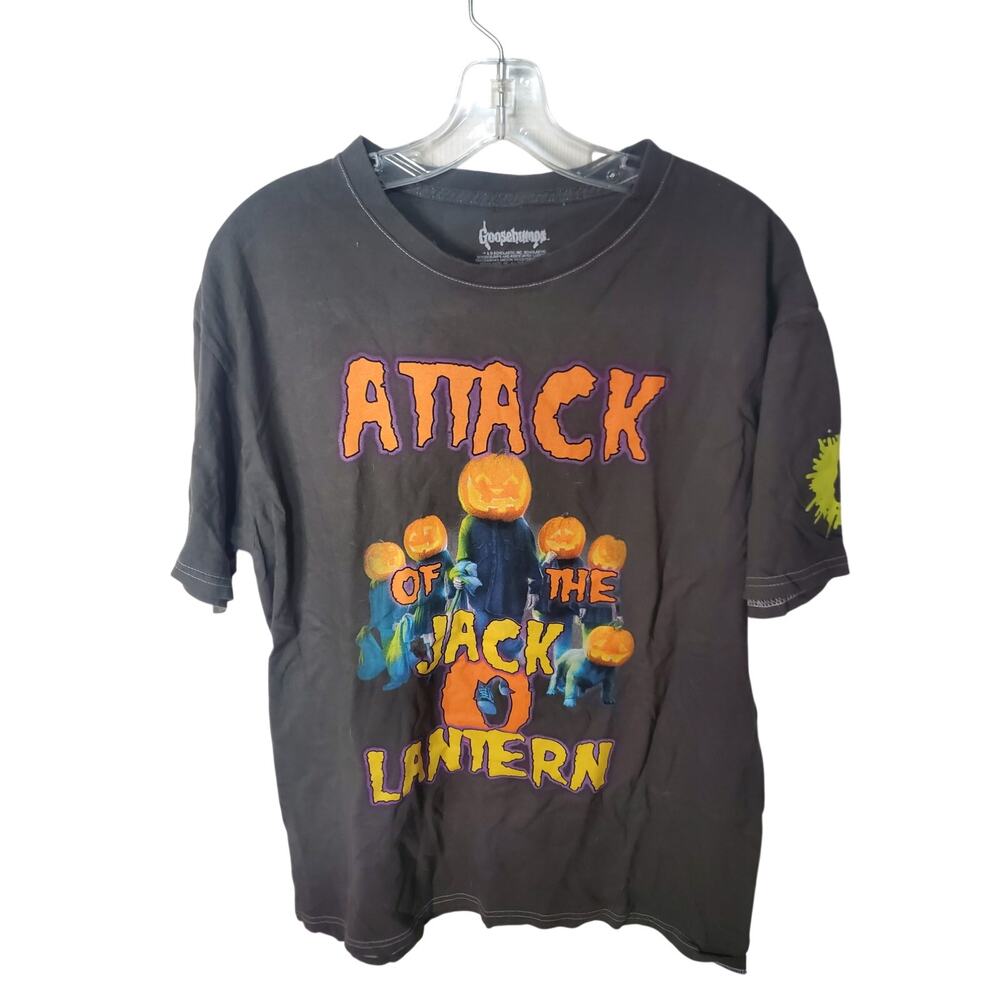 Goosebumps, Attack of the Jack o Lantern Graphic Tee, NWOT, Large